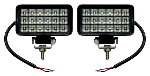 MelTruck 2x LED Arbeitsleuchte Arbeitsscheinwerfer mit Schalter