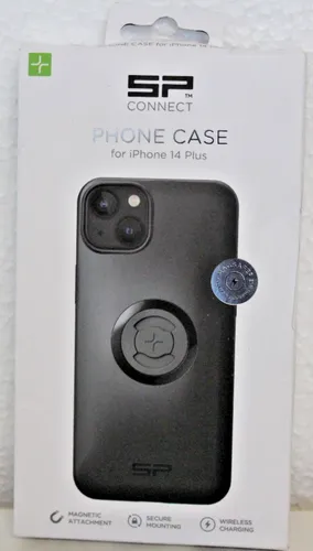 SP CONNECT Phone Case SPC+ - Kompatibel mit iPhone 14 Max, dünn, leicht und stoßfest mit patentiertem Twist-to-Lock-Mechanismus für maximale Flexibilität