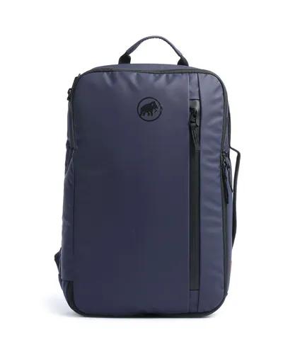 Mammut Seon Transporter 15 marine (5118) 15 L - Kletterrucksack mit wasserabweisendem WORK-Fach für Laptop und Dokumente, ideal für Freizeit und Büro, mit praktischer Trolley-Schlaufe für mobiles Arbeiten.