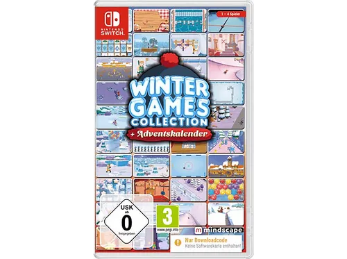 Winter Games Collection + Adventskalender für Nintendo Switch - Switch Sportspiele: Erlebe 25 spannende Minispiele im Winter Games-Modus oder Adventskalender-Modus – ideal für Multiplayer-Spaß an kalten Tagen!