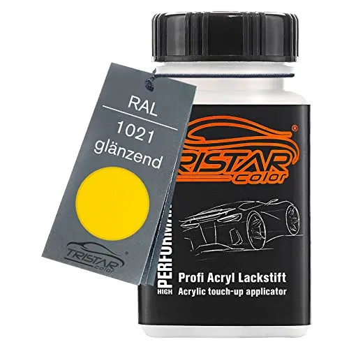 TRISTARcolor RAL 1021 Kadmiumgelb glänzend Lackstift 50 ml schnelltrocknend