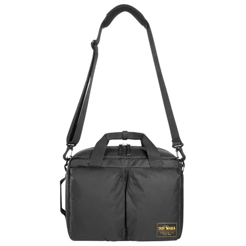 Tatonka Cross Body Bag XL black (040) - Reisegepäck & Reiserucksäcke, große Schultertasche mit 12 Litern Volumen, robuster Verarbeitung und wetterfester Imprägnierung für Sicherheit und Komfort.