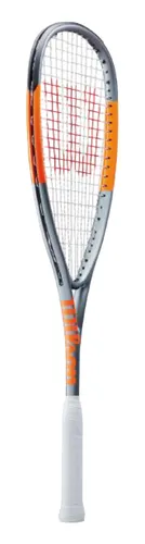 Wilson Squashschläger Hammer Lite (120g/kopflastig) grau/orange - besaitet -