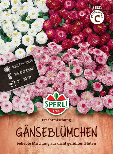 Mein schöner Garten DE SPERLI's Gänseblümchen-Samen 