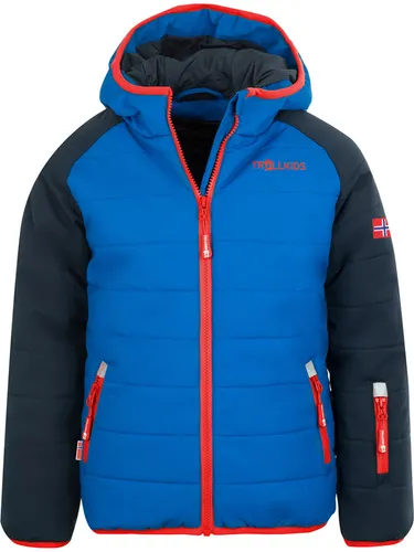Trollkids Kid's Hafjell Snow Jacket Pro in blau von TROLLKIDS