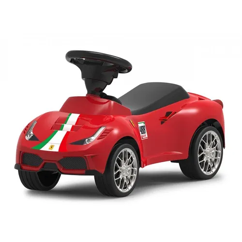 Jamara Rutscher Ferrari 488 rot 1,5+ - Kinderfahrzeuge, sportlicher Rutscher im Ferrari-Design für kleine Rennfahrer ab 1,5 Jahren, fördert die motorischen Fähigkeiten und macht Spaß!