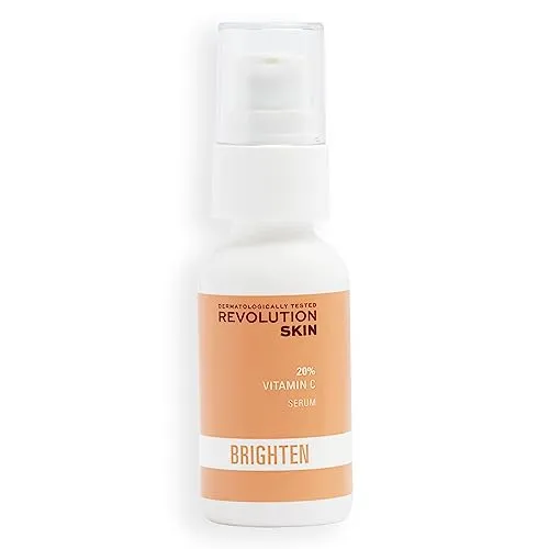 Revolution Skincare 20% Vitamin C Face Serum 30ml - Anti-Aging-Cremes mit 20% Vitamin C für strahlende Haut. Ideal für alle Hauttypen, vegan und nicht an Tieren getestet – für ein frisches, jugendliches Aussehen.