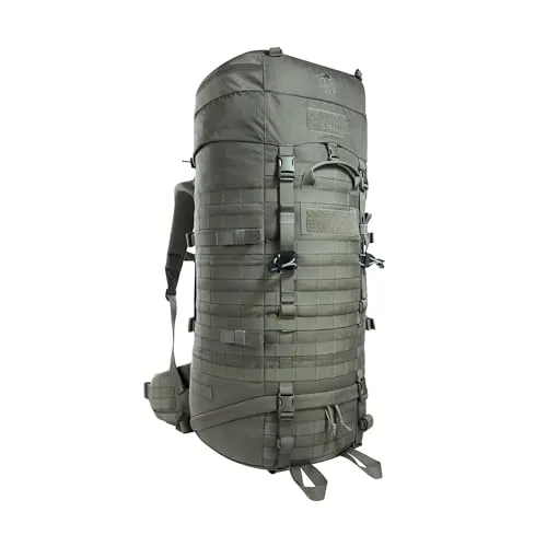 Tasmanian Tiger TT Base Pack 75 IRR – Modularer Trekking-Rucksack - Ergonomischer Rucksack mit anpassbarem Tragesystem für optimale Lastenverteilung. Modular erweiterbar von 75L auf 90L, ideal für lange Touren und vielseitige Ausrüstung.