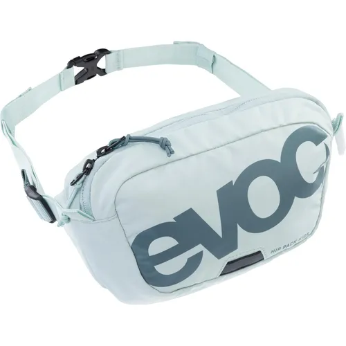 EVOC Hip Pack Kids - Bike-Hüfttasche für Kinder mint - Gürteltasche für Kinder, ideal für kleine Biker mit elastischem Innenfach und reflektierendem Print für mehr Sicherheit beim Trail-Abenteuer.