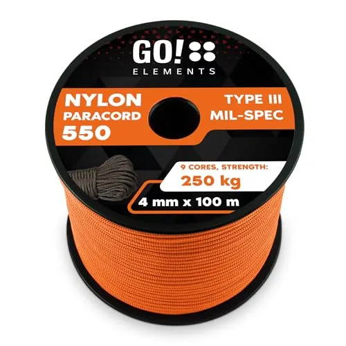 GO!elements 100m Paracord Seil von GO!elements