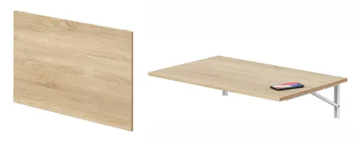 Wandklapptisch in Canadian Eiche Nachbildung