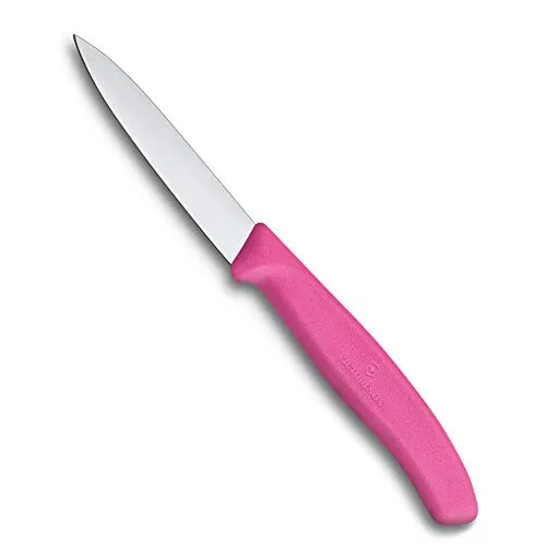 Victorinox 6.7606.L115 SwissClassic Gemüsemesser, 8 cm, rosa