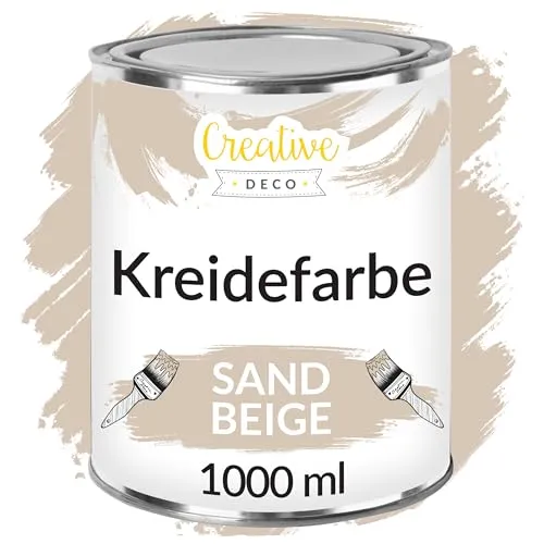 Produktbild Creative Deco Beige Kreidefarbe 1000 ml
