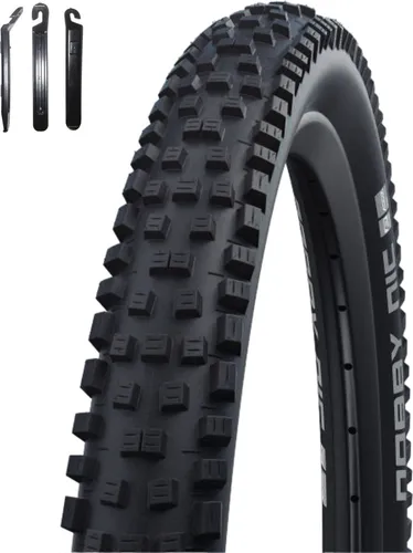 maxxi4you 1 x Faltreifen Schwalbe Nobby Nic ADDIX Performance DD Fahrradmantel 70-584 (27,5 x 2,80