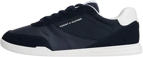Tommy Hilfiger Men LoPro Cup Mix FM0FM05683 Low-Top – Stilvolle Sneaker in Blau - Elegante Low-Top-Sneaker für Herren von Tommy Hilfiger, ideal für jeden Anlass. Hoher Tragekomfort und modernes Design machen sie zum perfekten Begleiter.
