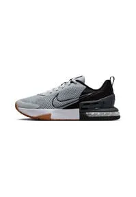 Nike Air Max Alpha Trainer 6 Herren Sneaker - Grau, Größe 10 - Laufschuhe mit stabiler Basis und robuster Ferse für optimale Balance bei intensiven Workouts. Ideal für Fitness und Squats, in stylischem smoke grey anthr. black.