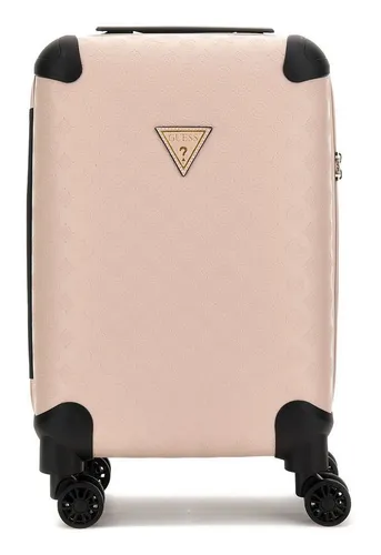 Guess Hartschalen-Trolley Wilder, 4 Rollen in pink von GUESS