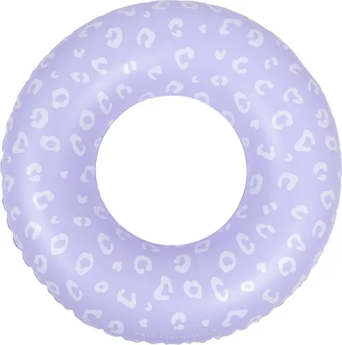 Swim Essentials Schwimmring 90 cm Lila Leopard | Swimring Schwimmreifen