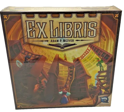 Ex Libris- Gesellschaftsspiel- Brettspiel - Tabletop- Englisch -Neu OVP *