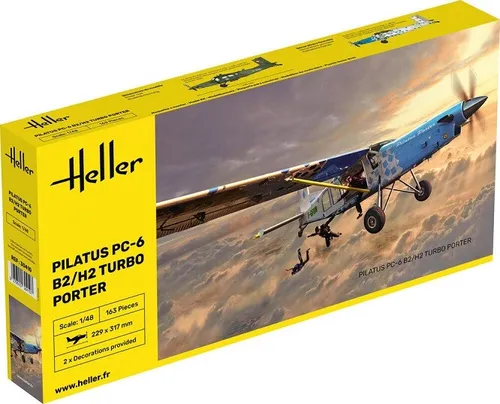 Heller 30410 PILATUS PC-6 B2/H2 Turbo Porter 1:48 von HELLER