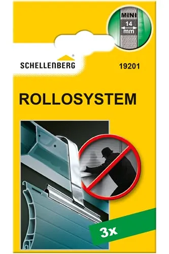 Schellenberg 19201 Rollladenaufhängung Mini, Edelstahl