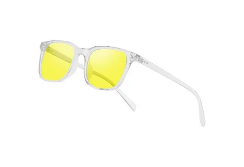 LuxusKollektion Brille Brillenfassungen Damen Computerbrille Gaming Blue Light Klar Gelb79%