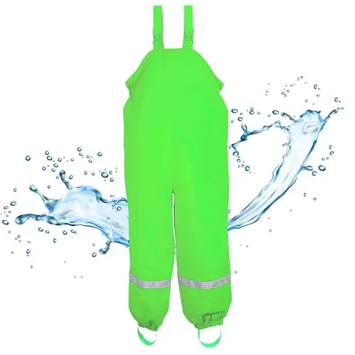 BMS Schneehose - atmungsaktiv und wasserdicht - hellgrün - 80