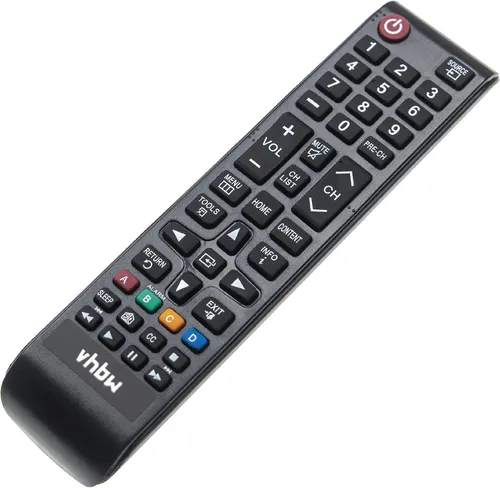 vhbw Fernbedienung kompatibel mit Samsung LH46UDCBLBB, LH55EDCPLBC, LH46UDCPLBB, LH46UECPLGC, LH55DECPLBA Fernseher, TV - Ersatzfernbedienung