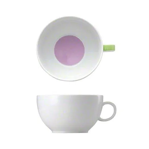 Thomas Sunny Day Stripes Cappuccino Obertasse 0,38 L - Kaffeetassen & -becher mit fröhlichem Streifen-Design, ideal für stilvolle Kaffeepausen und gemütliche Momente.