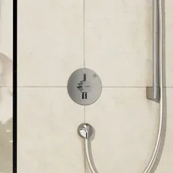 hansgrohe DuoTurn S Mischer 75618000 Unterputz, chrom - Duscharmatur mit Keramikmischsystem für präzise Temperatursteuerung. Flache Rosette sorgt für mehr Platz in der Dusche und ermöglicht eine flexible Ausrichtung.