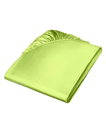 fleuresse Spannbettlaken Colours 90x200, 140x200, 180x200 cm - Hochwertige Spannbettlaken aus 100% mercerisierter Baumwolle, mit rundum Gummizug und STANDARD 100 by OEKO-TEX® zertifiziert. Pflegeleicht, glänzend und in vielen Farben erhältlich – perfekt für jedes Bett!