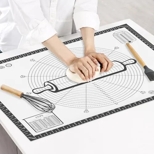 Silikon Backmatte Extra groß 80x60cm von KITCHENRAKU KR von KitchenRaku