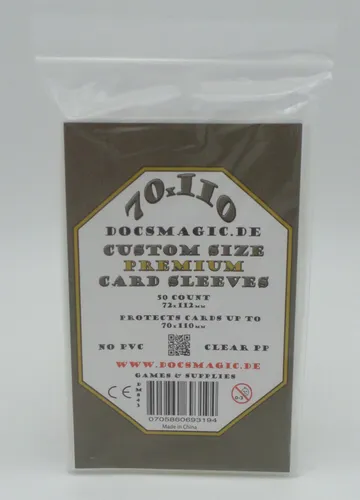 Docsmagic.de Premium 70 x 110 Board Game Sleeves von Docsmagic.de