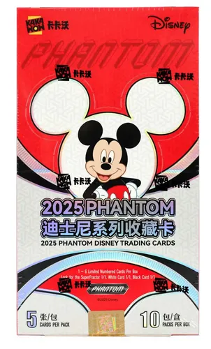 KAKAWOW PHANTOM Disney Trading Cards Hobby Box 2025 von Disney