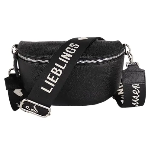 Bauchtaschen Schwarz von MIRROSI