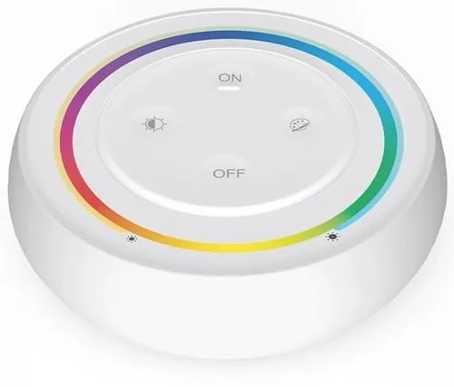 Mi-light Miboxer RGB-CCT Fernbedienung 2.4G 1-Zone Rund Weiß
