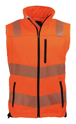 Asatex Warnweste Größe S, orange/schwarz von ASATEX