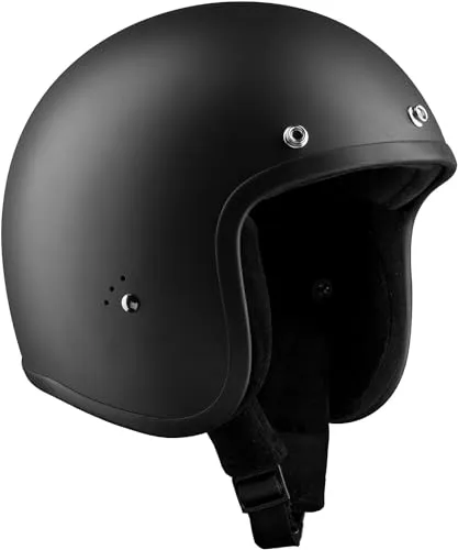 Motorradhelme Schwarz von Bandit