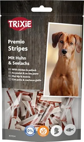 TRIXIE Premio Stripes mit Huhn & Seelachs von Trixie