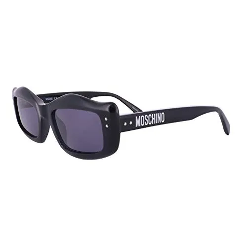 Moschino Sonnenbrillen MOS029/S Black/Dark Grey 51/21/140 Damen