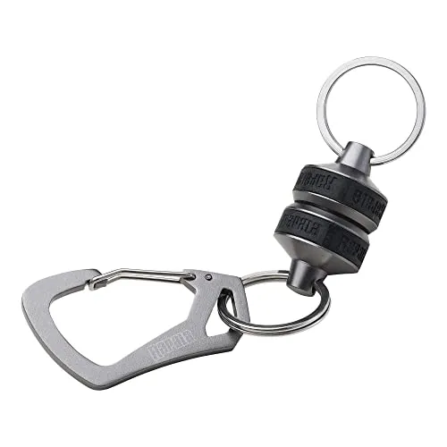 Rapala Clip Magnetique - Magnetclip für Angler und Kescherzubehör - Praktischer Magnetclip für Angler, ideal für den schnellen Zugriff auf Kescher und Zubehör. Robuste Bauweise für den Einsatz in Süßwasser.