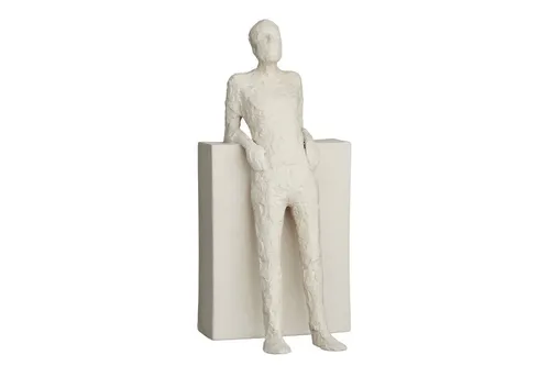 Kähler Character The Hedonist H22 unglasiert - Figuren & Skulpturen – Zeitloses Kunstwerk aus unglasiertem Steingut, das Eleganz und Lebensfreude in Ihr Zuhause bringt.