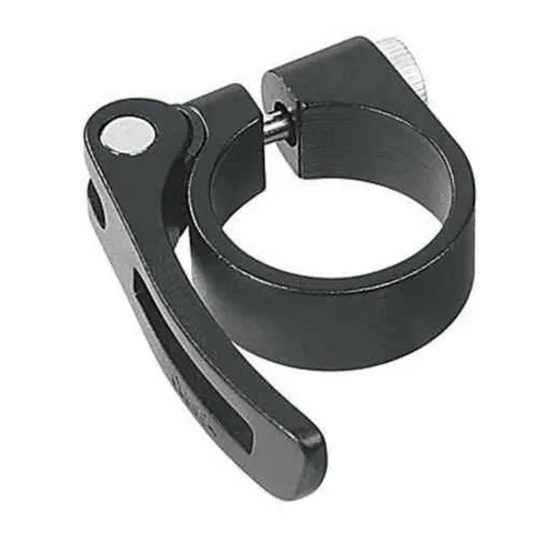 Ergotec Sattelstütze Ergotec Sattelklemmschelle SCQ-080 ø34.9mm mit Schnellspanner schwarz
