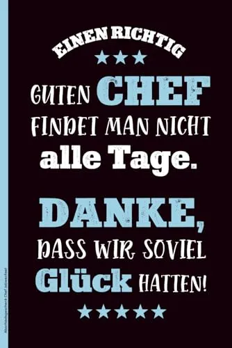 Abschiedsgeschenk Chef Jobwechsel: Geschenk Abschied Chef | Schönes Dankeschön Notizbuch für Vorgesetzter der einen neuen Job hat | Schöne Geschenke für Arbeitgeber und Geschäftsführer zum Neustart