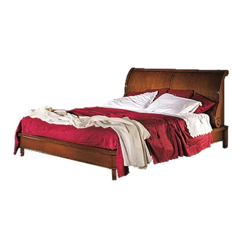 Luxus Polsterbett 160x200cm in Braun – Elegantes Doppelbett für Ihr Schlafzimmer - Stilvolles Doppelbett im Art-déco-Design, gefertigt aus robustem Holz mit einem hochwertigen Polyesterbezug. Ideal für einen komfortablen Schlaf und eine ansprechende Raumgestaltung.
