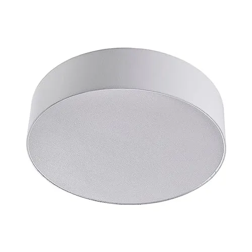 Lindby Deckenlampe Sebatin 40 cm - Dimmbar und stilvoll - Lampen, elegante Deckenlampe aus Stoff und Metall, dimmbar für individuelle Lichtstimmung, ideal für Wohnzimmer oder Flur.