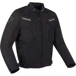Bering Otago Textiljacke - Wasserdicht und vielseitig - Schwarz - M - Motorradjacke mit herausnehmbarem Thermofutter und BWTECH Membran für optimale Wasserdichtigkeit und Atmungsaktivität. Ideal für anspruchsvolle Fahrten.
