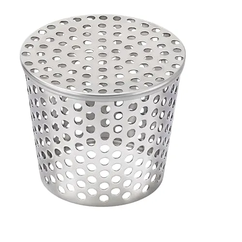 Dachrinnen Laubschutz Edelstahl-Fallrohrschutz – Regenrinnen Laubschutz,Dachrinnenschutz für Dachabläufe, Fallrohre, Flachdächer und Regenwassersysteme (verstopfungssicher, Schmutzfilter) (60-75mm)