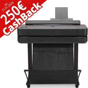 HP DesignJet T650 24 Zoll in schwarz von HP