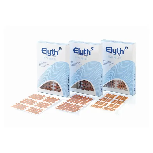 Elyth S Cross Tape Mittel 120 ST - Arzneimittel zur Therapie und Stimulation von Schmerz-, Trigger- und Akupunkturpunkten, unterstützt gezielte Schmerzlinderung und Wohlbefinden.